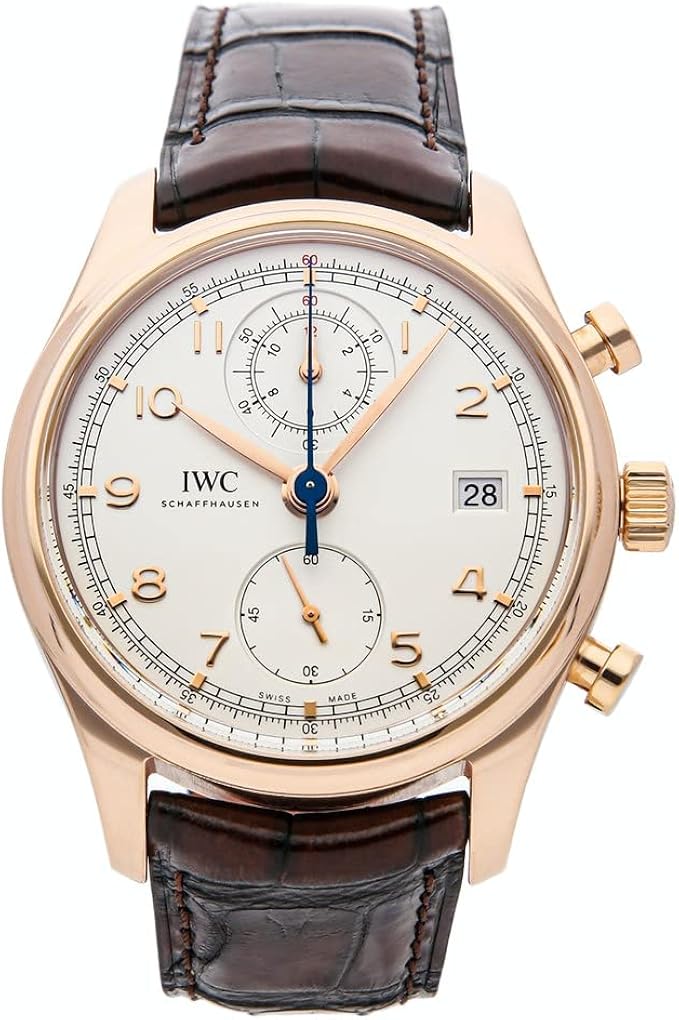 Amazon.com: IWC Portuguese Chronograph Classic Automatic Rose Gold Mens  Watch IW390402 : IWC: Clothing, Shoes \u0026 Jewelry