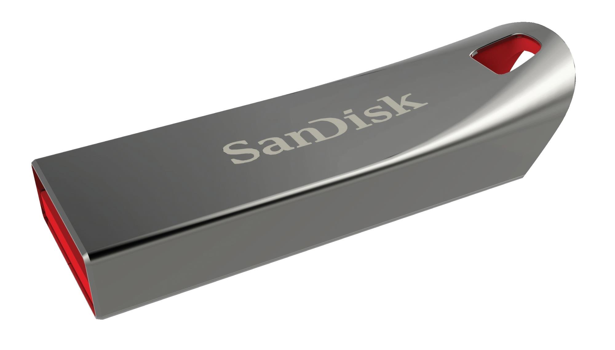SanDisk 32GB Cruzer Force Flash Drive USB 2.0 - SDCZ71-032G-B35, Black