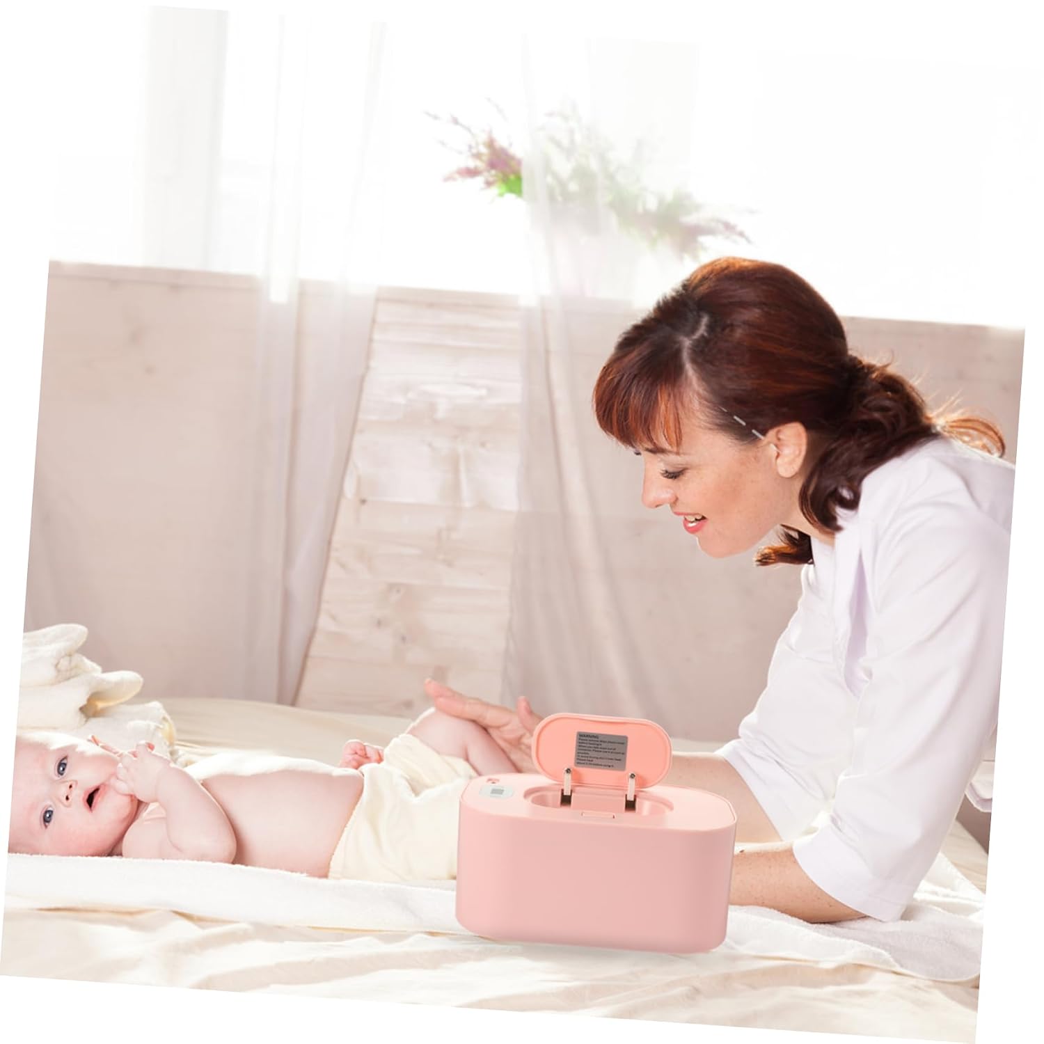 Heater Storage Box Portable Heating Machine Keeps Wipes Warmer for Adults
