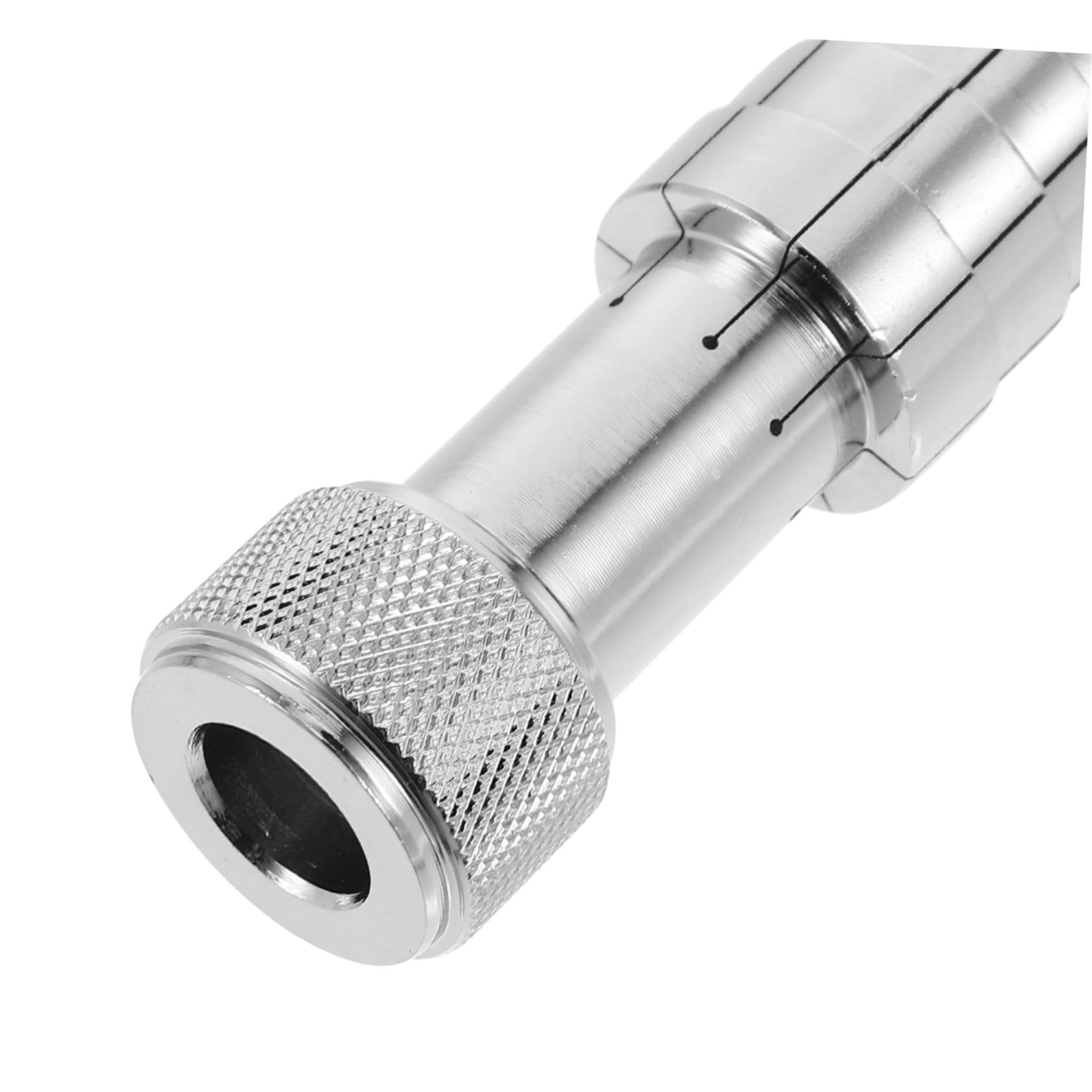 Silberner Ringgrößenmesser aus Eisen 17–24mm, 1 Satz