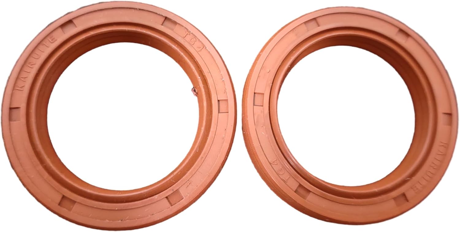 2 Pack Engine Crank Cam Oil Seal 806732150 806732050 Compatible with Subaru Legacy Impreza Forester Camshaft