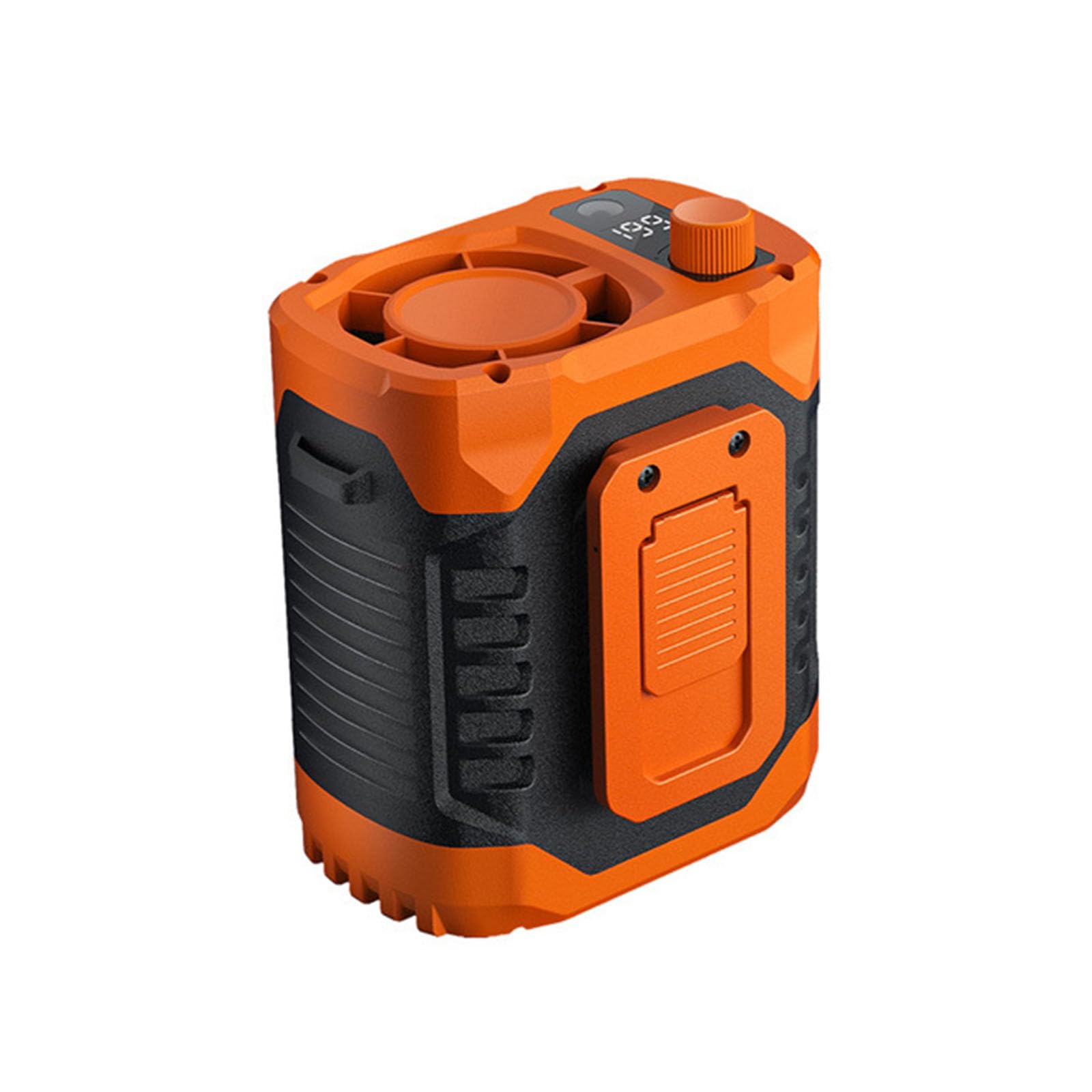 FROMCEO Wearable Waist Fan 6000mAh Rechargeable Battery Sturdy ABS Frame Suitable for Outdoor Activities Rechargeable Waist Fan