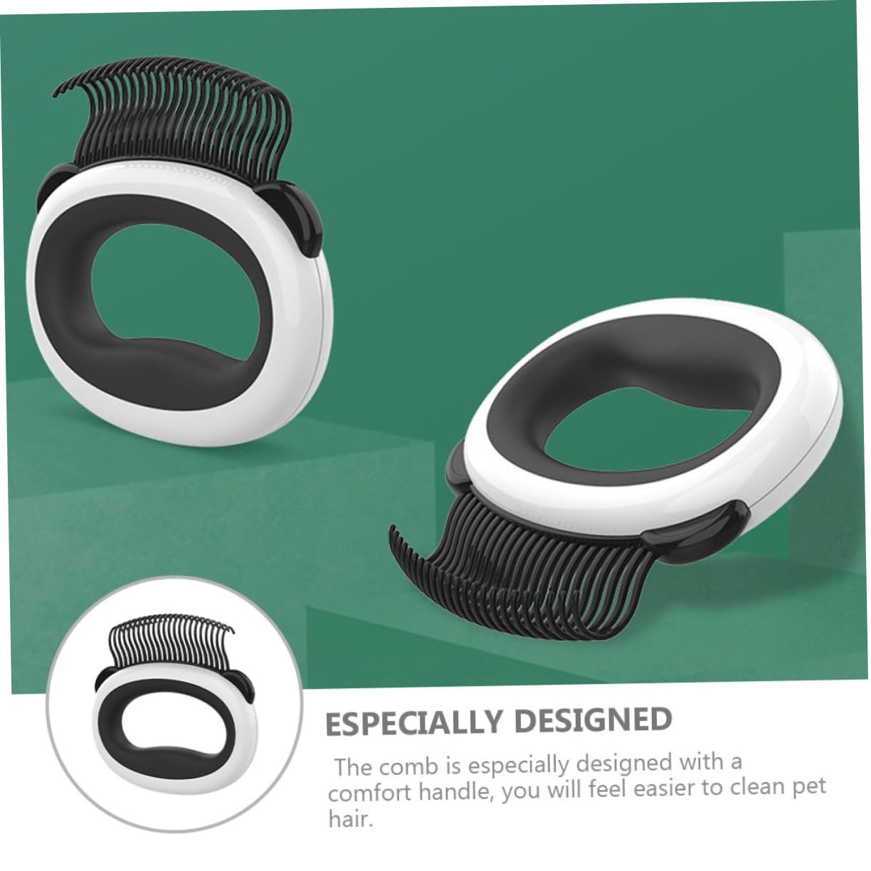 VANZACK 4stücke Katzenhaarbürste Ergonomischer Reinigungskamm Für Katzen Tragbarer Massagekamm Zur Fellpflege Für Tägliche Anwendung Und Baden Robustes Design Für Effektive