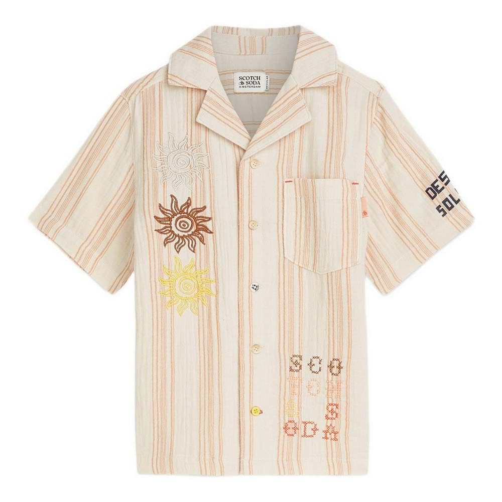 Scotch & Soda Camicia A Maniche Corte 181968 14 Years