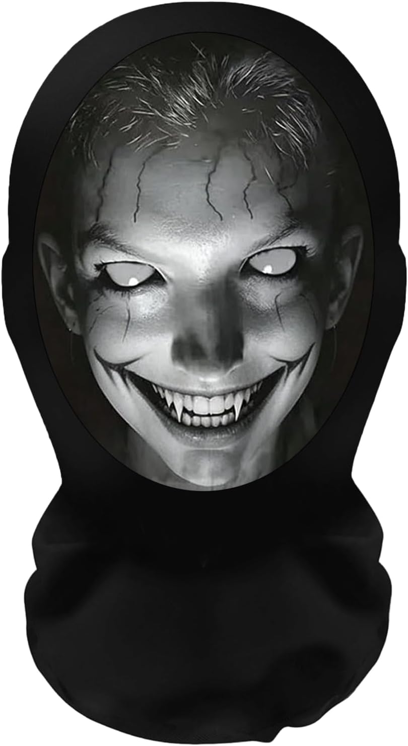 Halloween Cosplay Ghosts Balaclava Full Face Mask for Men Women