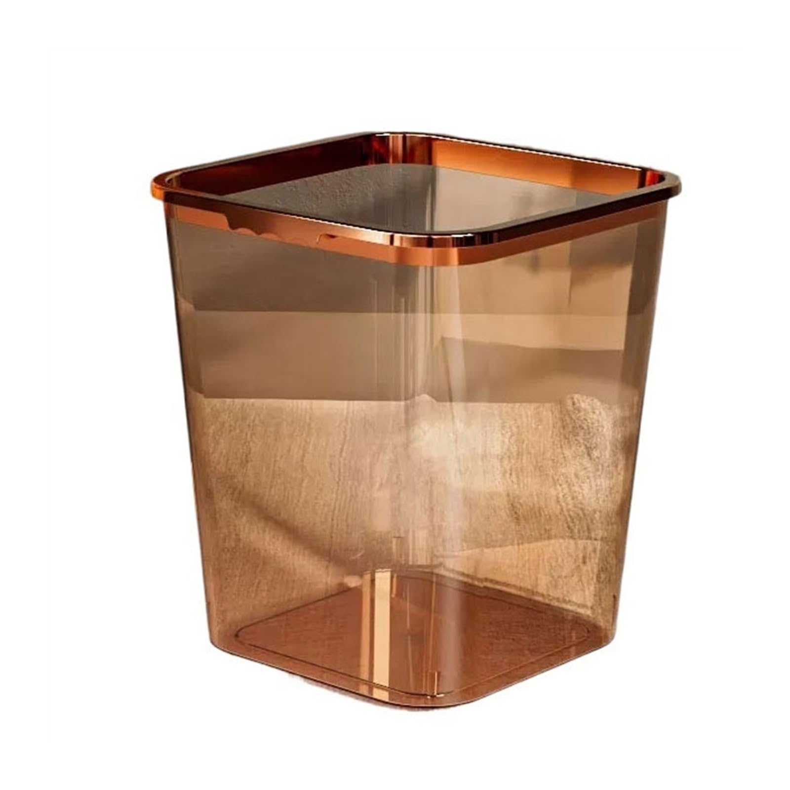 Corbeilles à Déchets au design transparent élégant taille L pour salon moderne