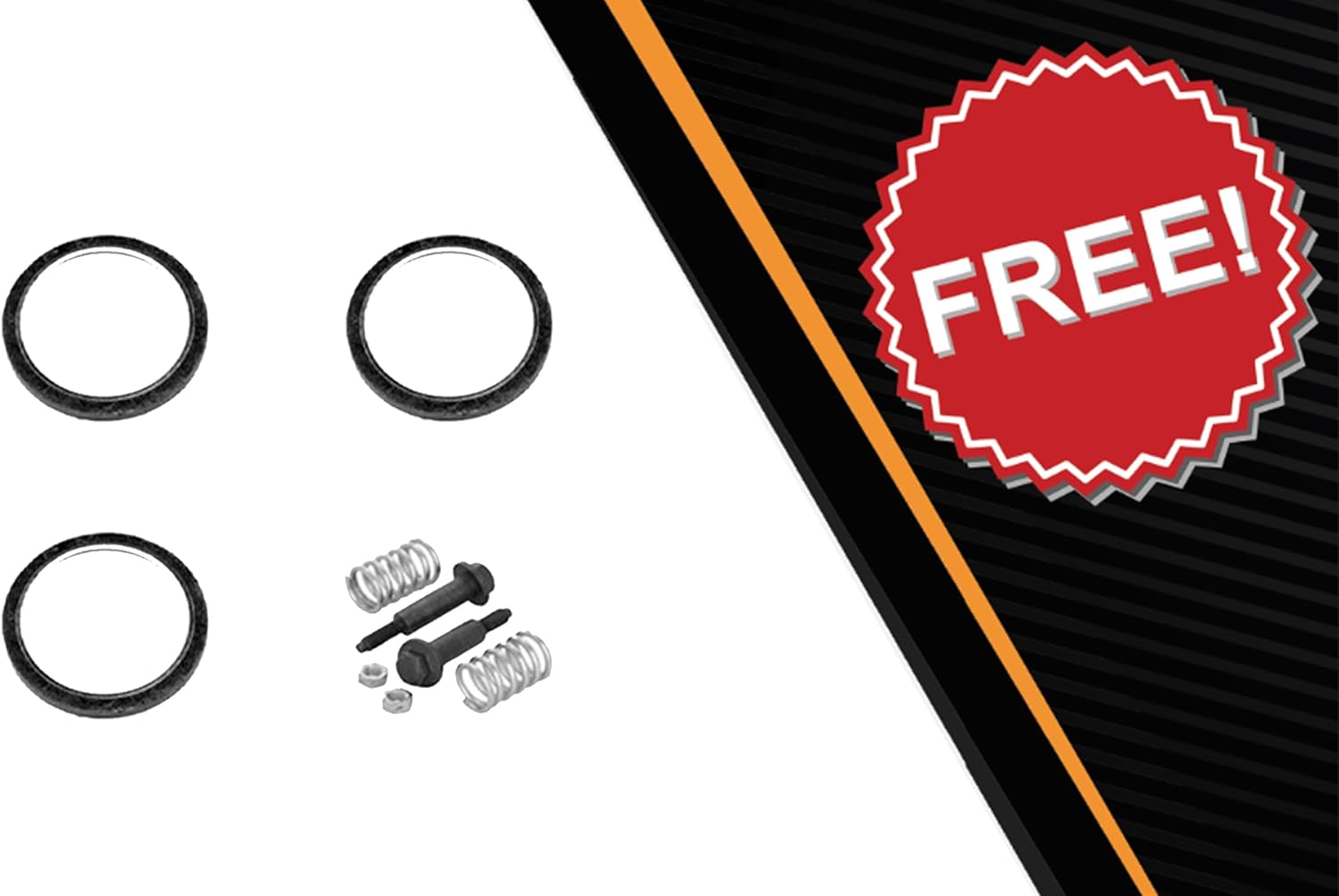 Exhaust Front Pipe Compatible for 1997-2001 Honda CR-V 2.0L | Stainless Steel | Northeastern Exhaust | Free Gaskets and Bolt Kit Included | Direct-Fit Replacement