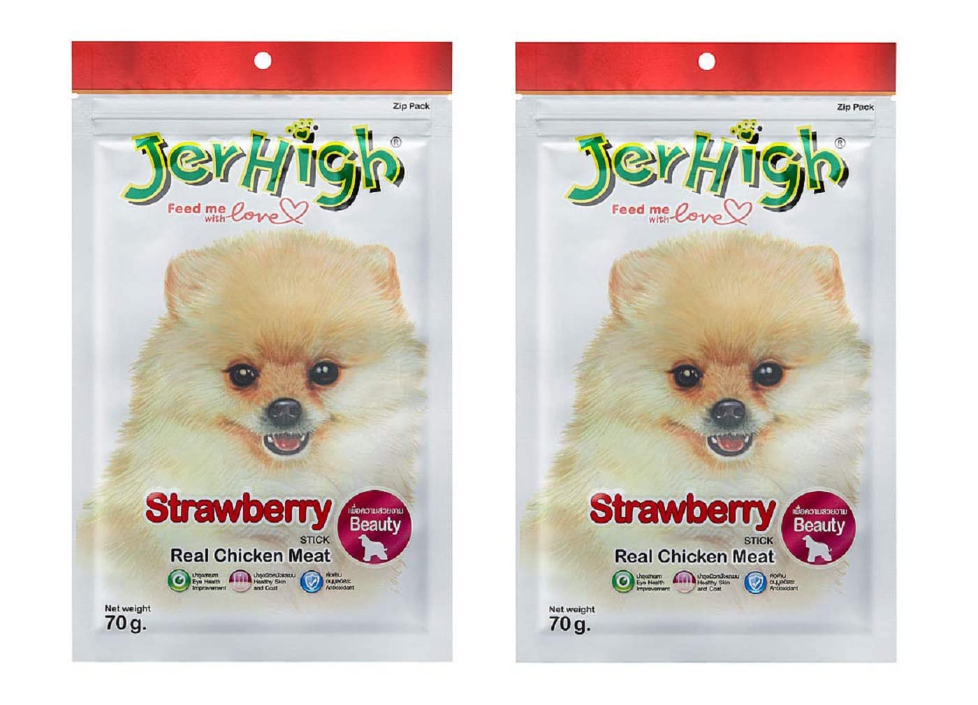 JerHighFruity Stick Strawberry-70g