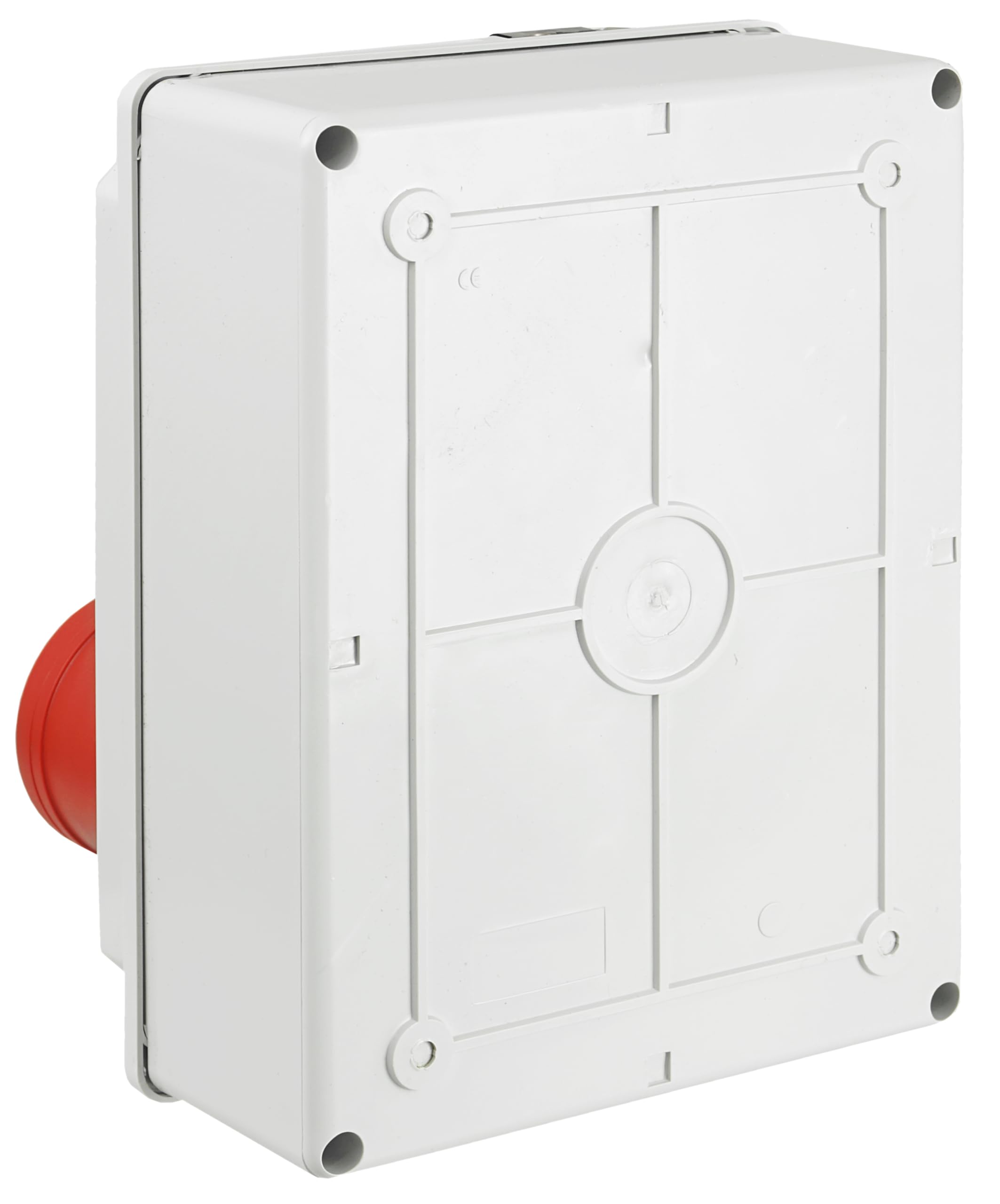 Baustromverteiler Wandverteiler CEE 32A 16A 2x230V Schuko Steckdose Komplett Verdrahtet mit LS Schalter IP44 Adelid