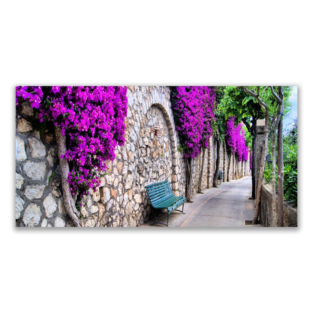 Tableau impression sur toile 120x60 décoration murale moderne paysage urbain