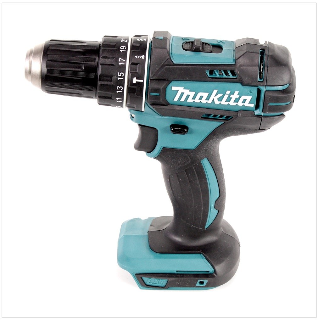 Makita DHP 482 RT1J akumulatorowa wiertarko-wkrętarka udarowa 18 V 62 Nm w Makpac + 1 x akumulator 5,0 Ah + ładowarka