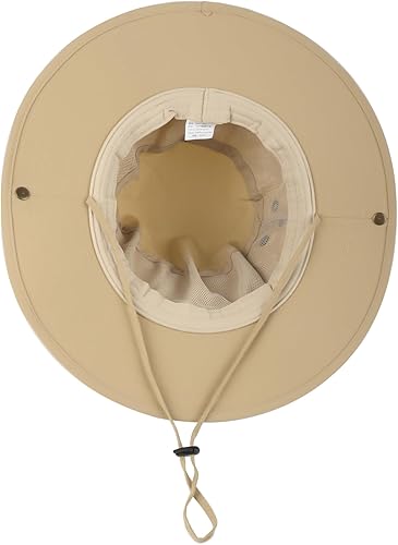 Miniatura 3 de Zylioo XXL - Sombrero de sol de gran tamaño UV Boonie, sombreros de pesca transpirables de secado rápido, repelentes al agua, sombreros de verano