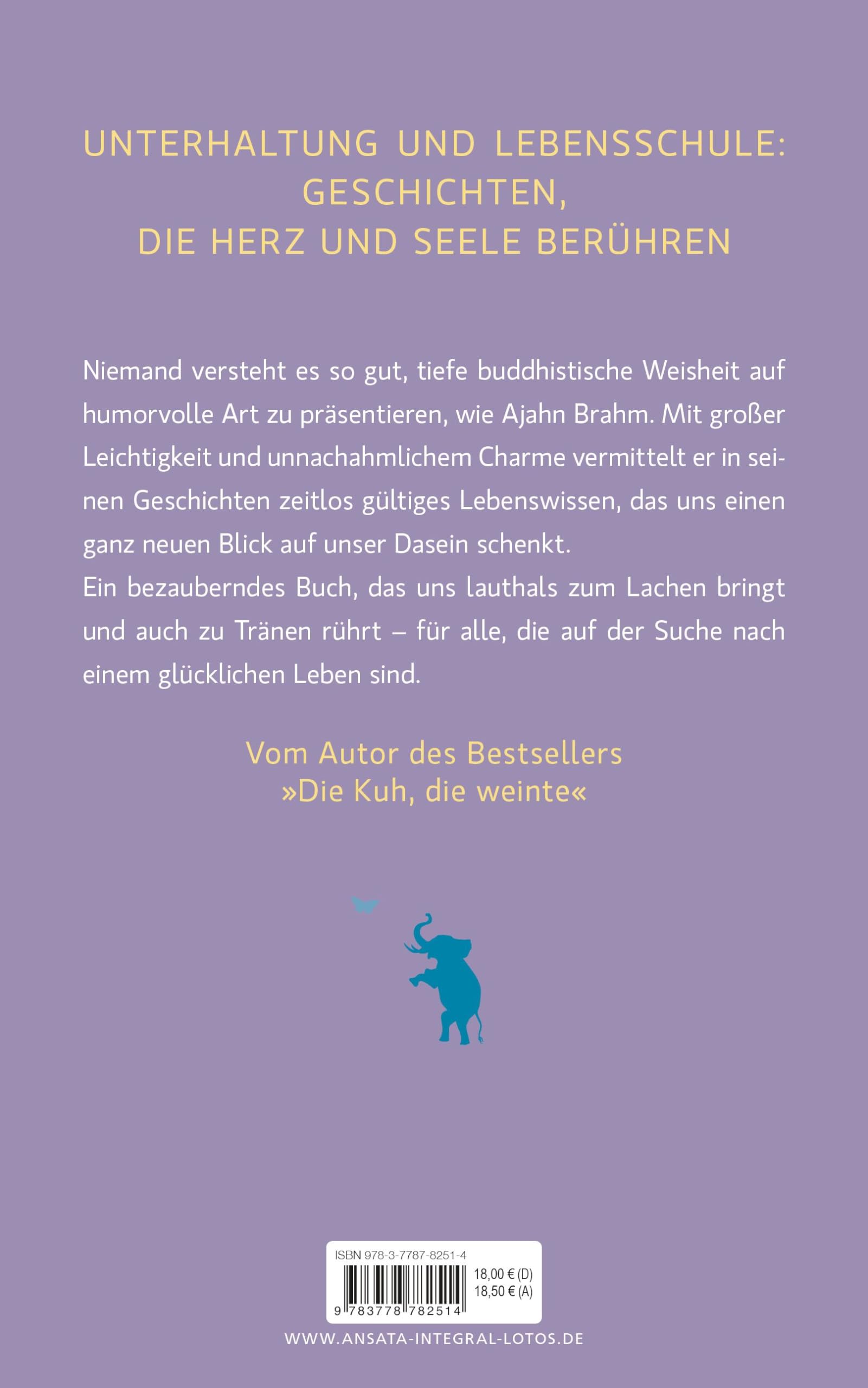 Der Elefant, der das Glück vergaß: Buddhistische Geschichten, um Freude in jedem Moment zu finden - SPIEGEL-Bestseller
