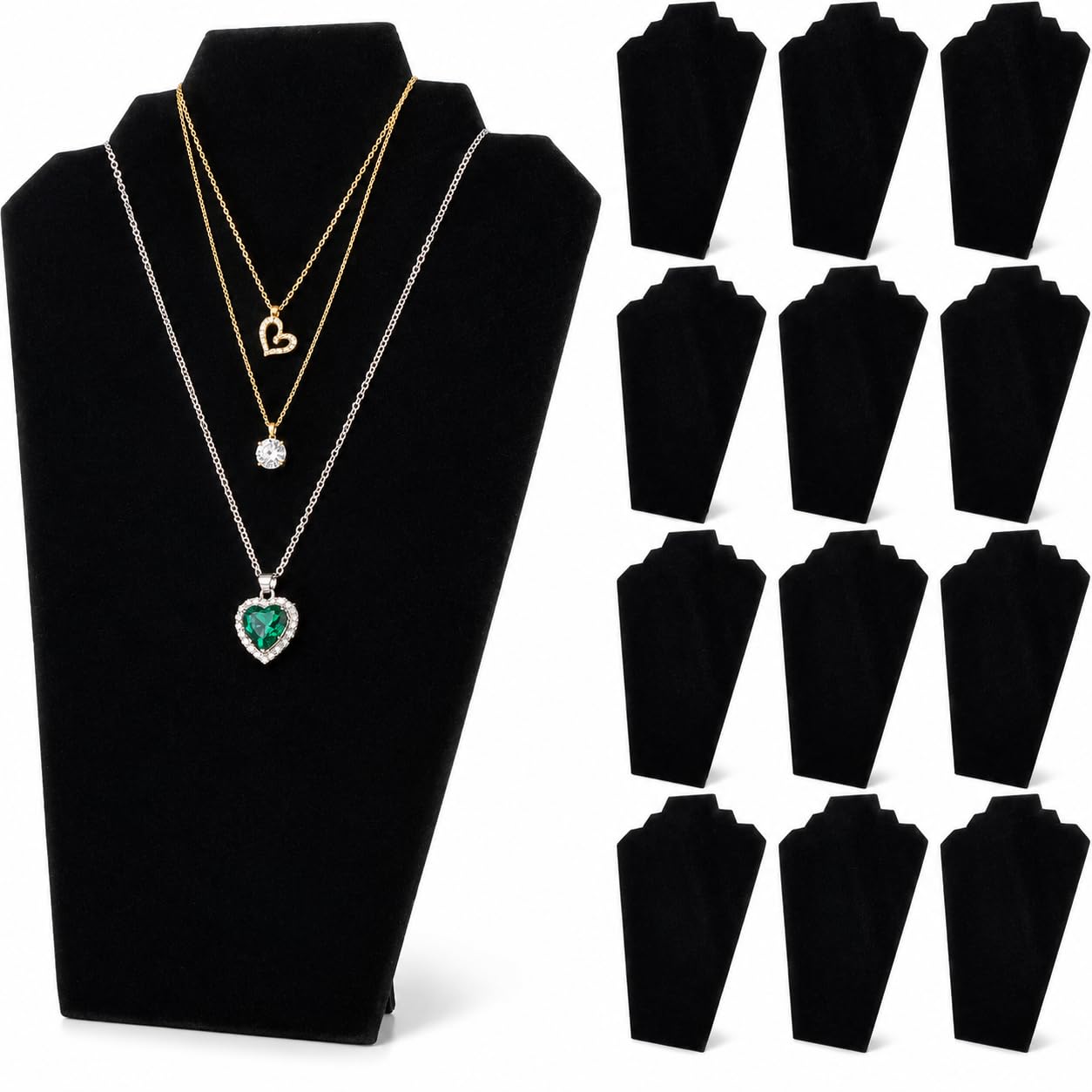 Présentoirs à bijoux de 31,8 cm pliables indispensables pour organiser vos ventes et spectacles