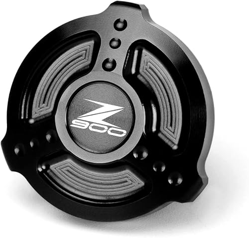 Para Kawasaki Z900 2017-2023 Motocicleta CNC Motor Tapa de aceite Perno Tapa de llenado de combustible Z 900 Accesorios Color Negro