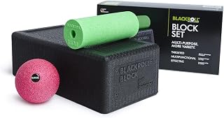 Blackroll Block Massage Equipment Schwarz/Grün/Pink 30
