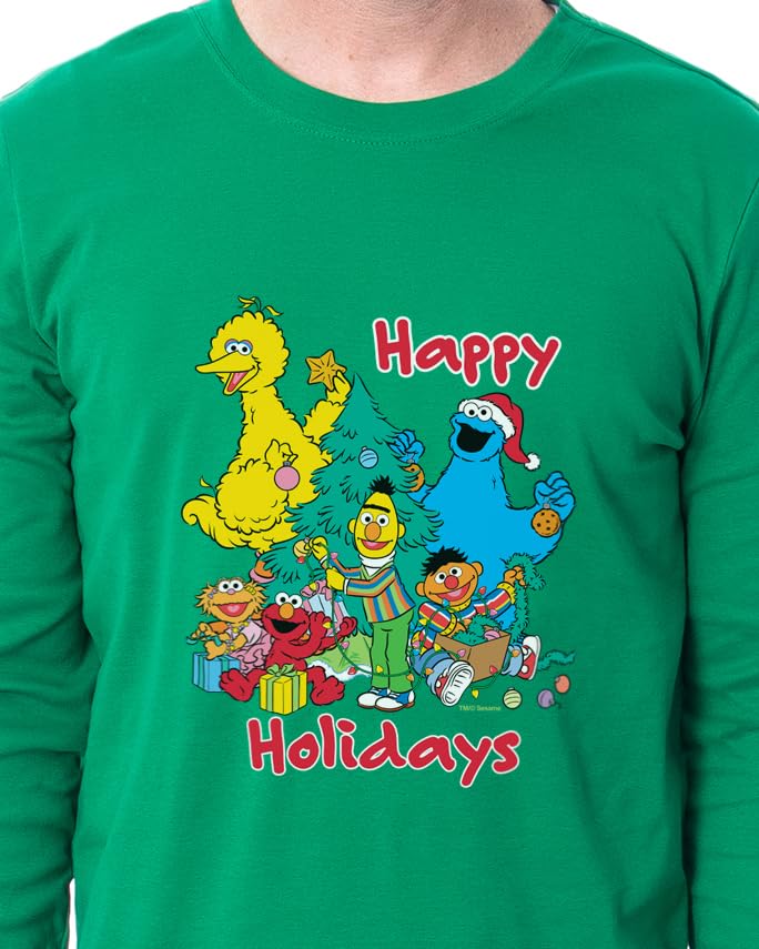 Sesame Street Unisex Family Christmas Happy Holidays Sleep Pajama Set3
