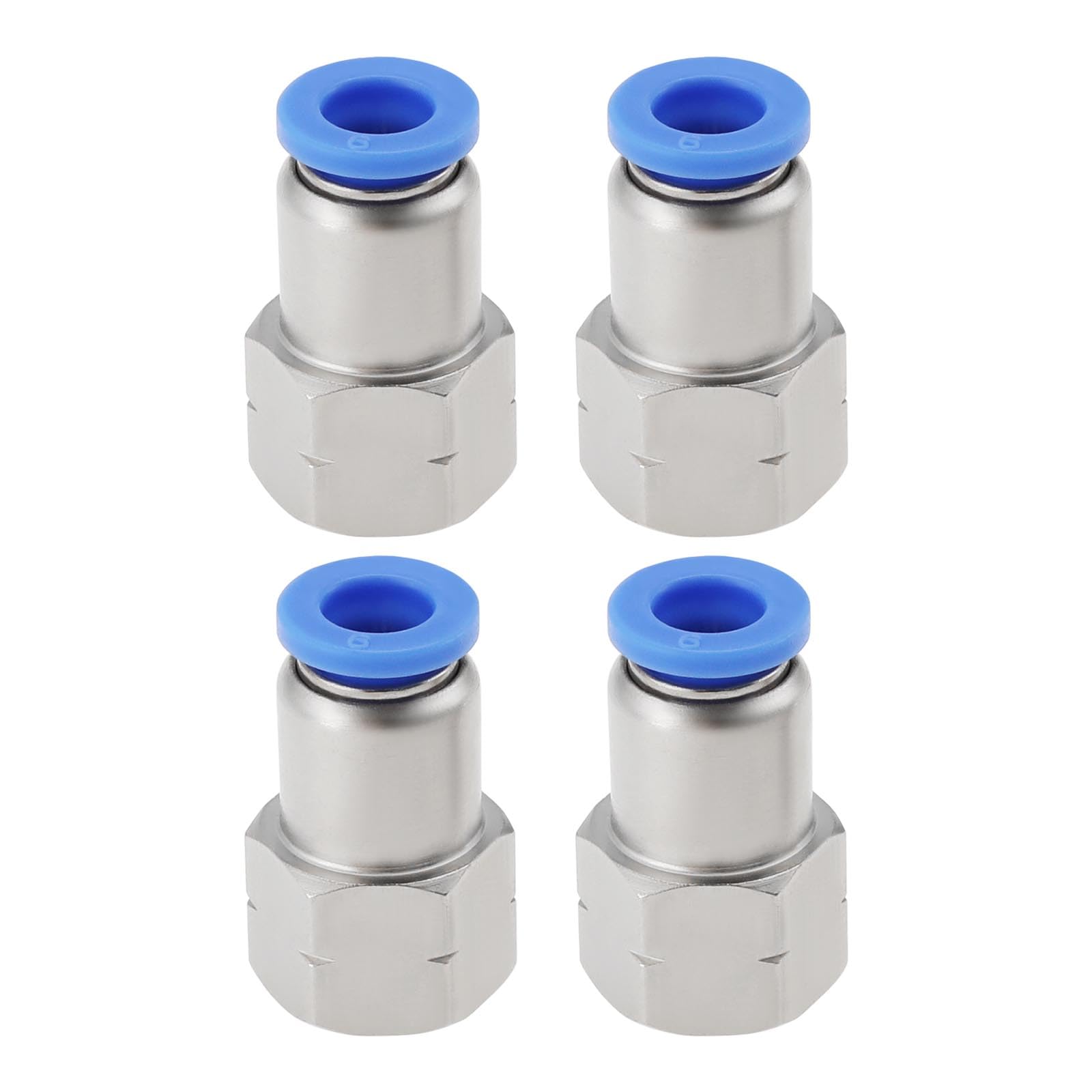 Tubo OD de 1/8 1/4 3/8 1/2 pulgadas BSPT macho codo empujar para conectar aire neumático de acero inoxidable 304 1 piezas (PL10-02 (0.394 in-1l4