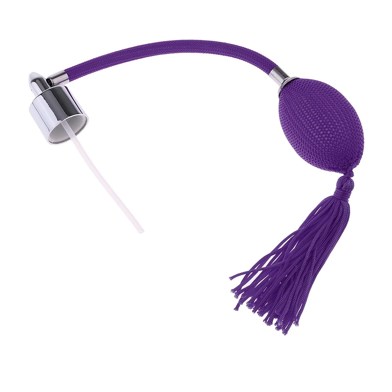 Tapa atomizador de perfume 18mm en color morado para viaje pack de 2 unidades
