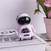 Vista 2 de GoolRC 939A Robot de Bolsillo que Habla, Diálogo Interactivo con Reconocimiento de Voz y Grabación, Canta, Baila, Cuenta Historias, Mini Robot