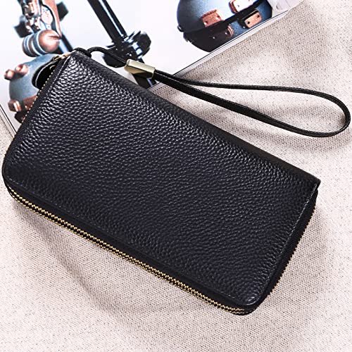 Sendefn Womens Wallet Zip Around Card Holder Large Leather Phone Wristlet With Rfid Blocking #TOP5