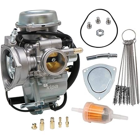 Amazon Com Kipa Carburetor For Suzuki Ozark 250 Lt F250 Ltf250 Ltf 250 Atv 2002 2010 Ltz250 2004 2009 Replace Oe 13200 05g01 With Carbon Dirt Jet Cleaner Tool Kit Automotive