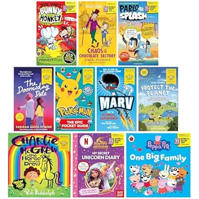 World Book Day Children Collection 10 Books Set