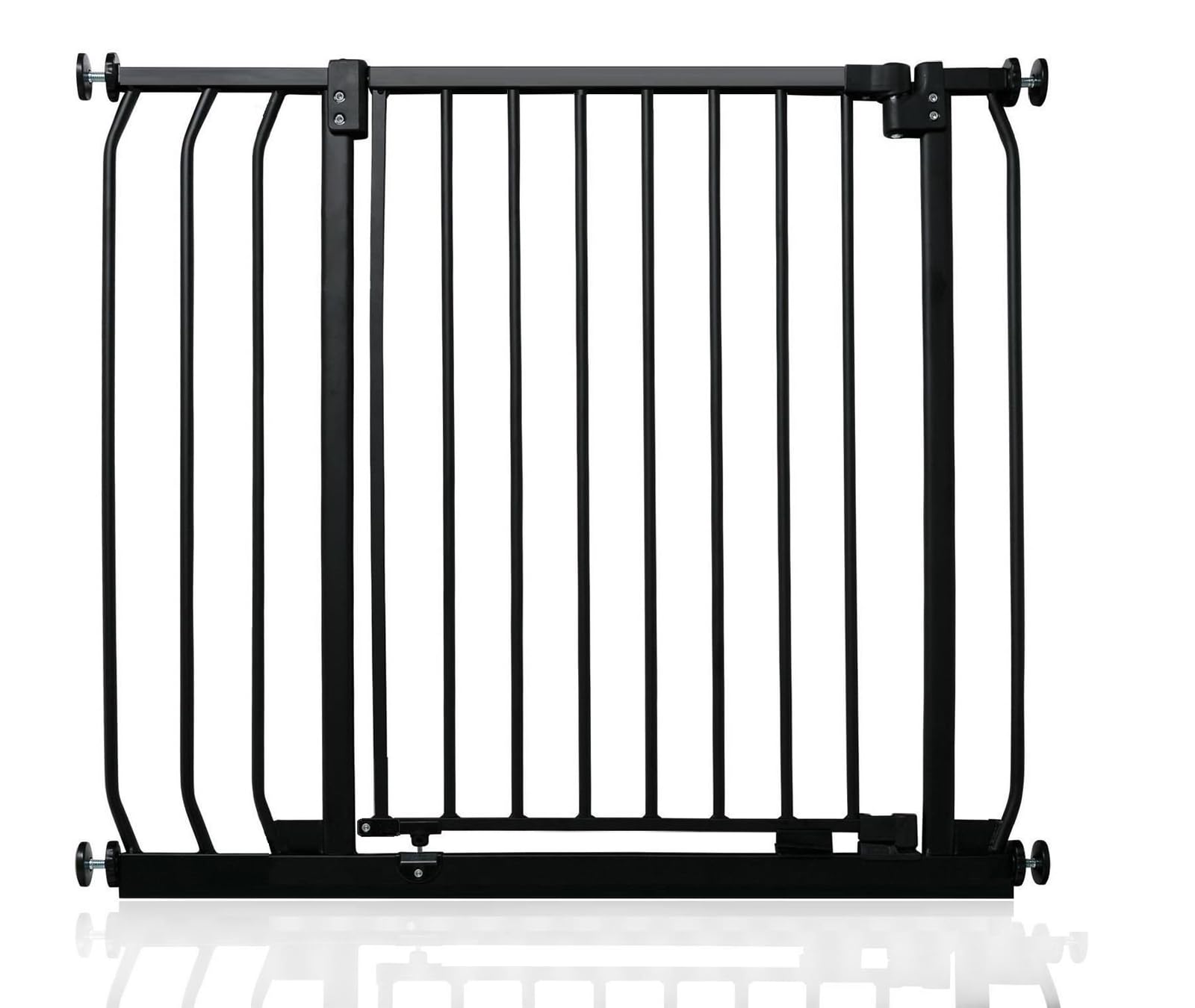 Safetots Elite Pressure Narrow Safety Gate, 65.5cm - 74.5cm, Matt White, Narrow Pressure Fit Stair Gate, Baby Gate for Doors Hallways and Spaces, Safety Barrier, Easy Installation — view 40
