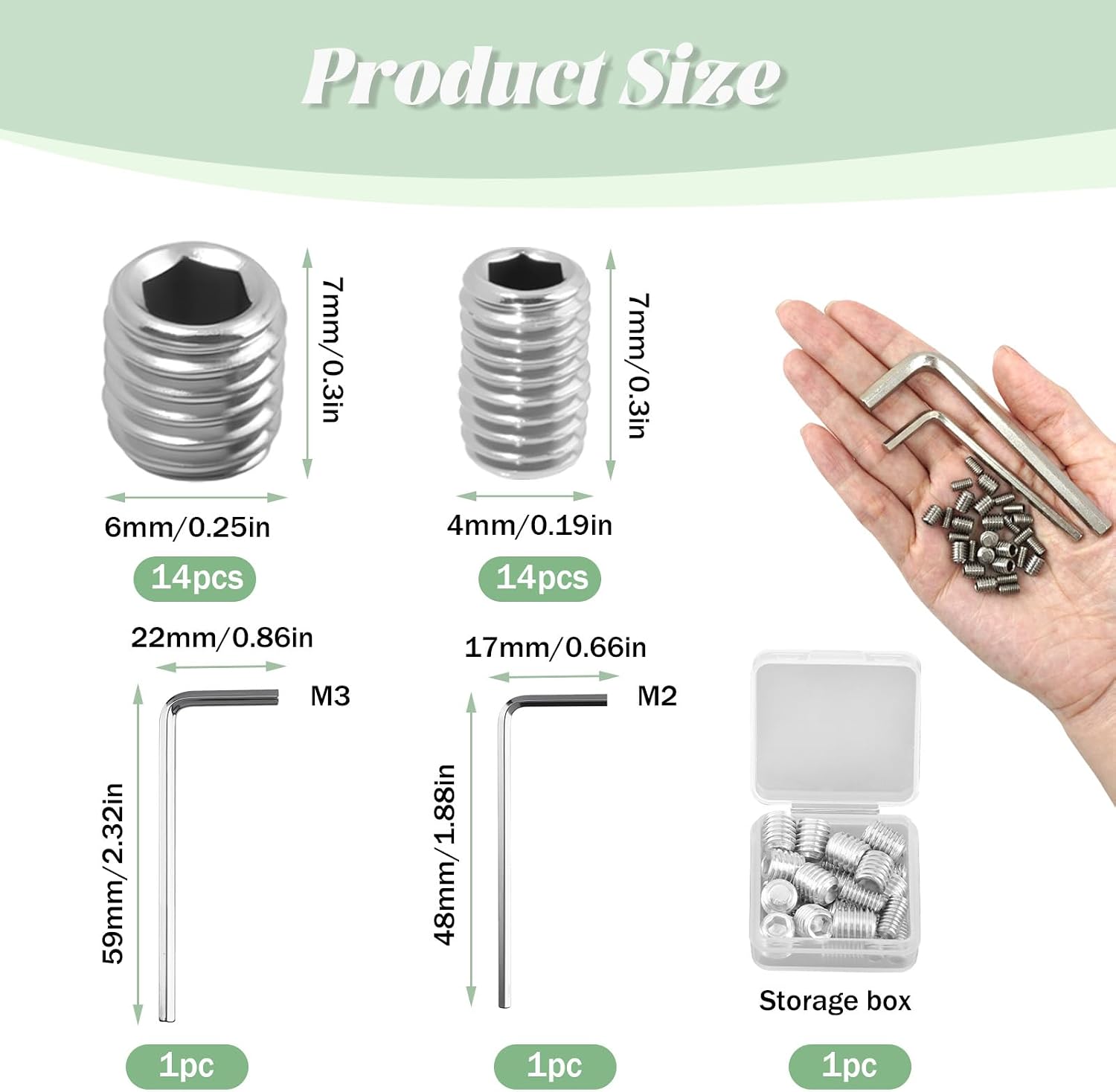 30 Pcs W11366418 Refrigerator Freezer Door Handle Mounting Screws Kit, Replacement Set with Screwdriver for Refrigerator Dishwasher Handle Repair, Stainless Steel Hardware Accessories