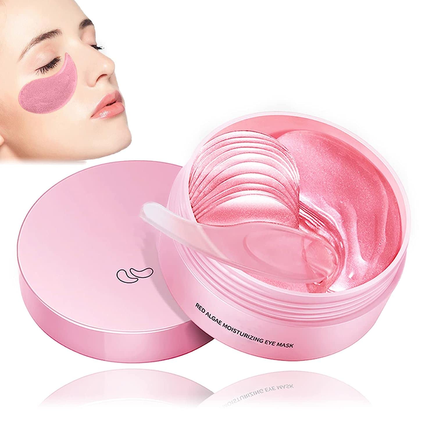 ROSE AND CHERRY. Anti wrinkle Eye Serum Patch| Treats dark circles, fine lines and wrinkles. SHADE: PINK. 30 PAIRS-image-14
