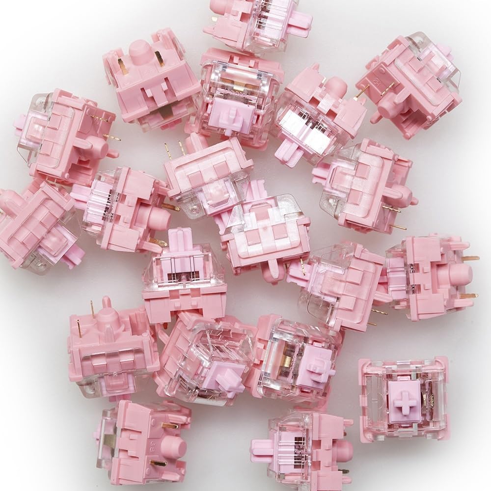 Amazon.com: PAKJEL KTT Rose Switch V2, 5Pin Pre-Lubed Linear Pink
