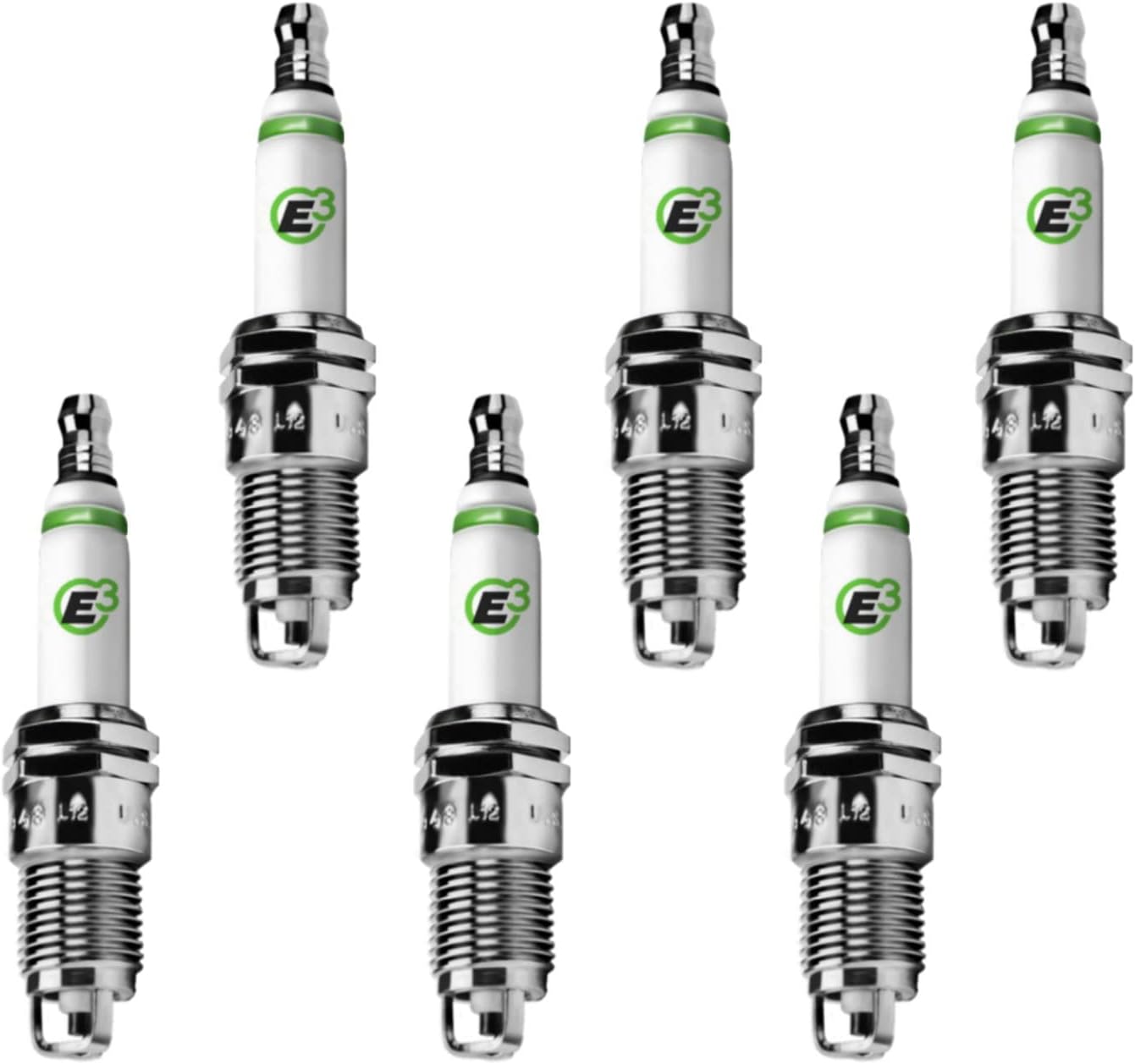 E3.44 E3 Premium Automotive Spark Plugs (6-PACK)