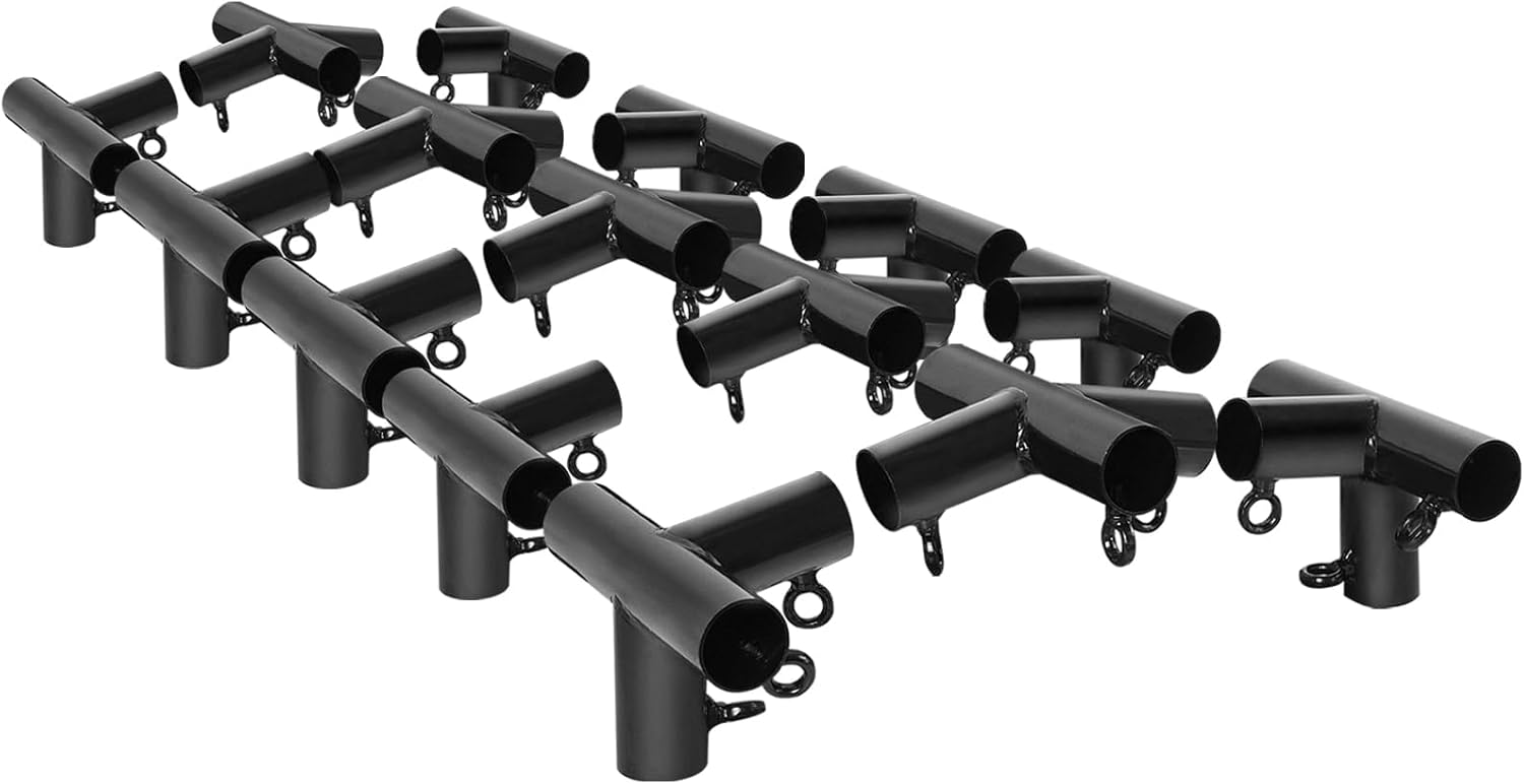 Aoneky 4 6 8 10 Legs 2'' Corner Canopy Fitting Couplers Kit - Frame Carport Connectors