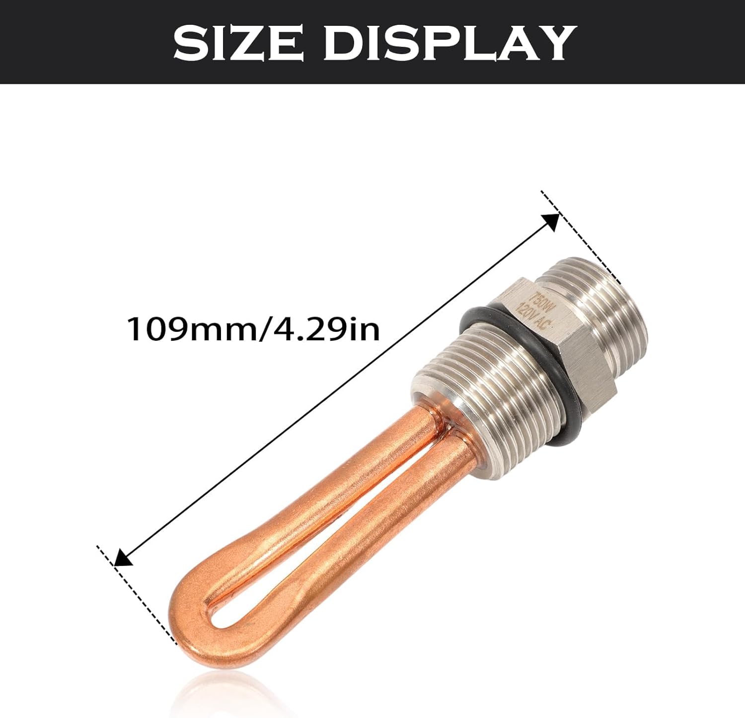 Engine Block Heater Kit Fits 2011-2018 Ram 1500 2500 3500 4500 5500, Heating Unit with Wiring Harness, Replaces #5003619AB, 30601007，3600008