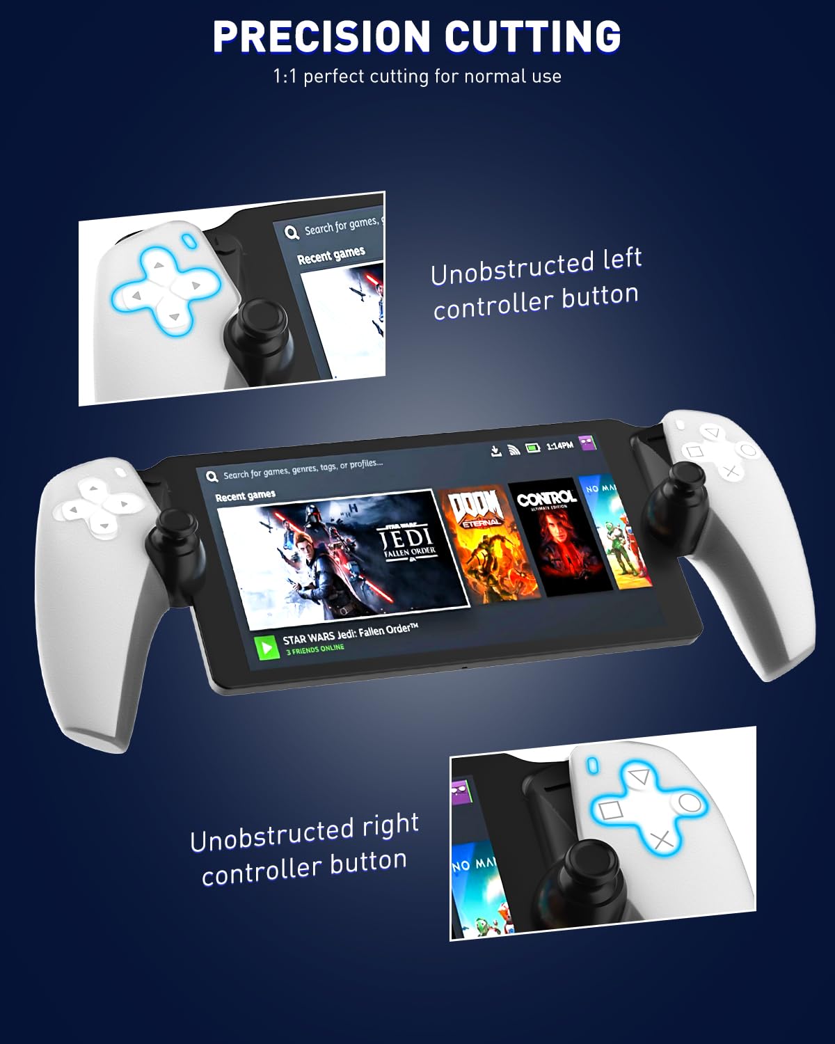 Amazon.com: GLDRAM Protective Case for PlayStation Portal Remote