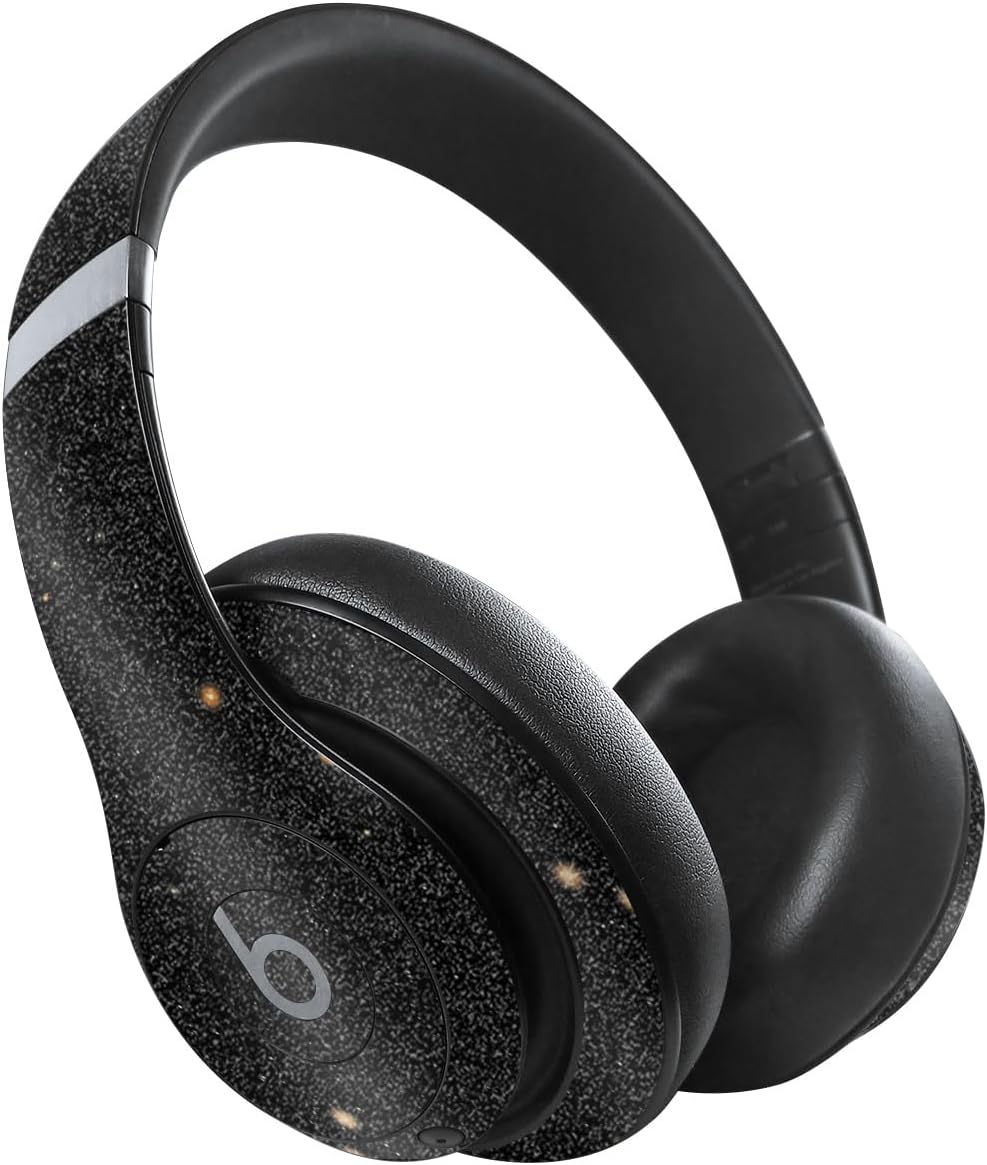 MightySkins Glossy Glitter Skin Compatible with Beats Studio Pro - Deep Space | Protective, Durable High-Gloss Glitter Finish | Easy to Apply, Remove, and Change Style
