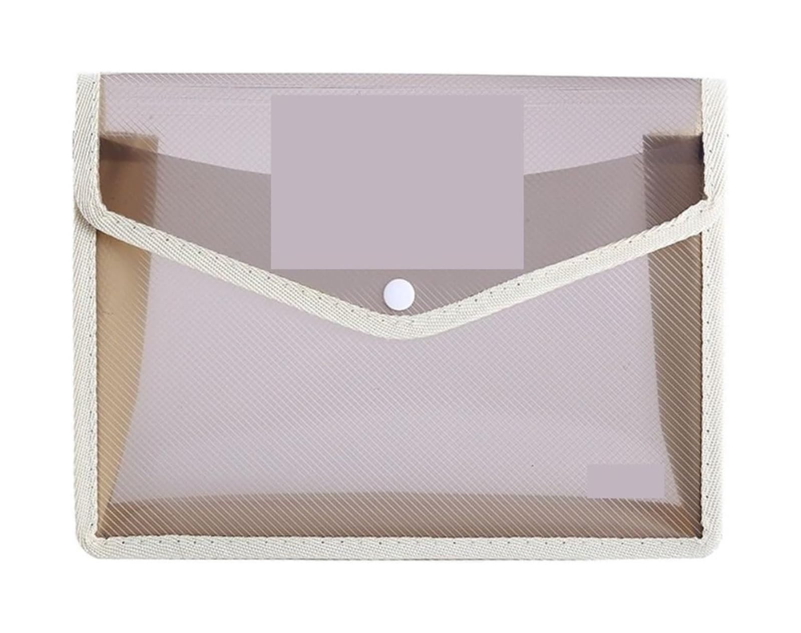 Buste for cartelle di file A5 impermeabili in PVC 20 pezzi(Gray)