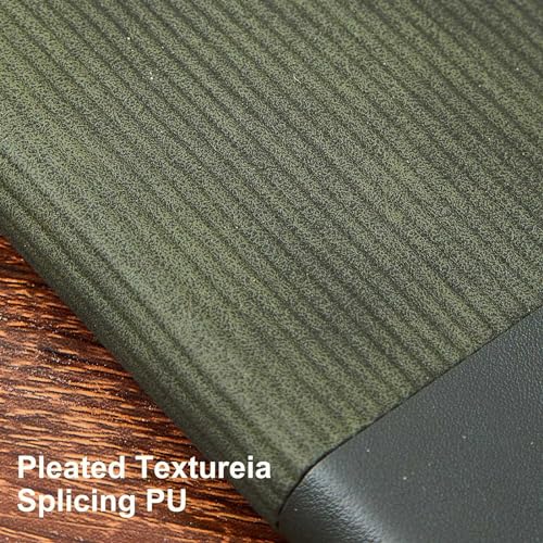 Image of Lined Journal Notebook for Work College Ruled Note Book 7.2 inchx9.6 inch B5 PU Leather Daily Journaling 160 Pages for Women Men Writing Home School Supplies Business (Dark Green)