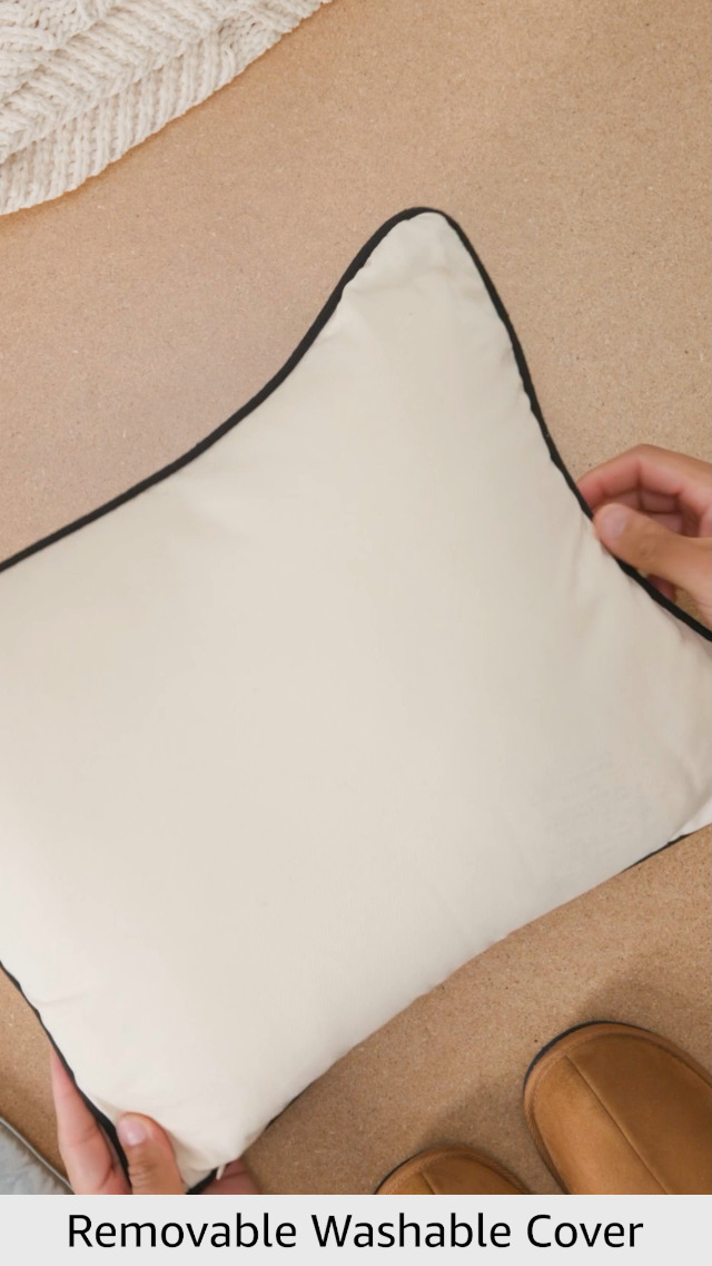 Amazon.com: Eddie Bauer Home Throw Pillow with Zipper Closure