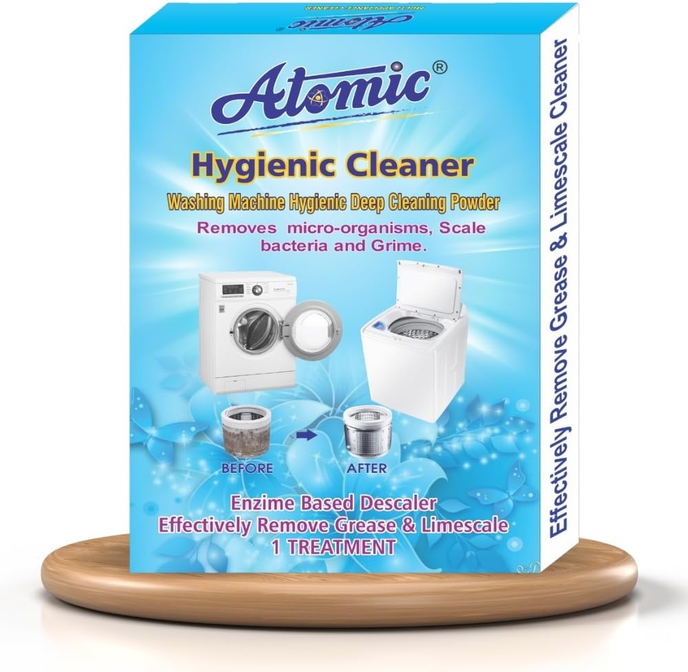 Washing Machine Cleaner Powder 150 gm to Clean Tub/Drum from Inside Top & Front Load Washer