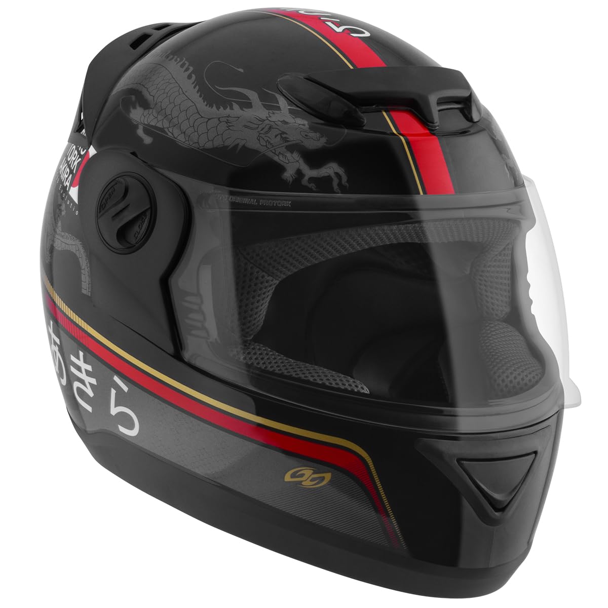 エギ　32点 Capacete Fechado Evolution 788 G7 Akira Tam. 58 Preto 58