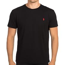 Polo Ralph Lauren Mens Crew Neck T-shirt Small, RL Black