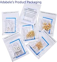 Vista 6 de CF110-S - 400 cuentas espaciadoras delgadas de 0.177 in de margarita, cuentas planas, chapadas en plata de ley, metal de latón para fabricación