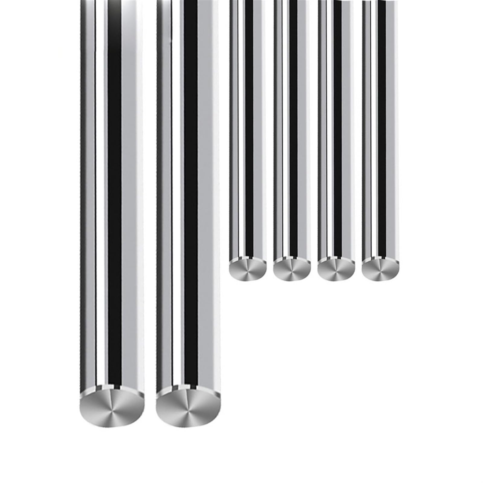 Szyna liniowa 2 szt. 10x340mm oś optyczna + 4 8x279mm hartowane gładkie pręty zestaw chromowany liniowy wał szynowy metryczny okrągły pręt prowadnica ślizgowa