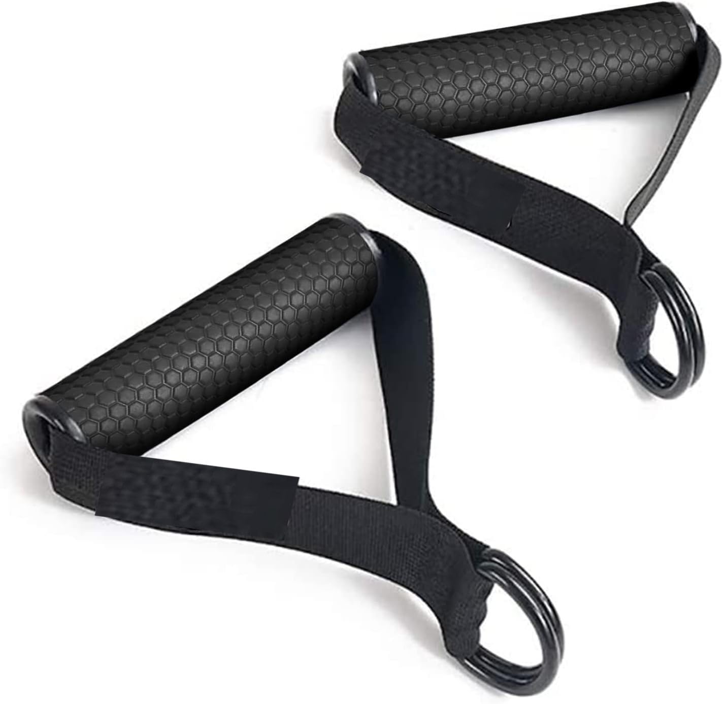 Upgraded Heavy Exercise Handles, Cable Machine Attachments Resistance Bands Multi-Training Bar ()-image-49