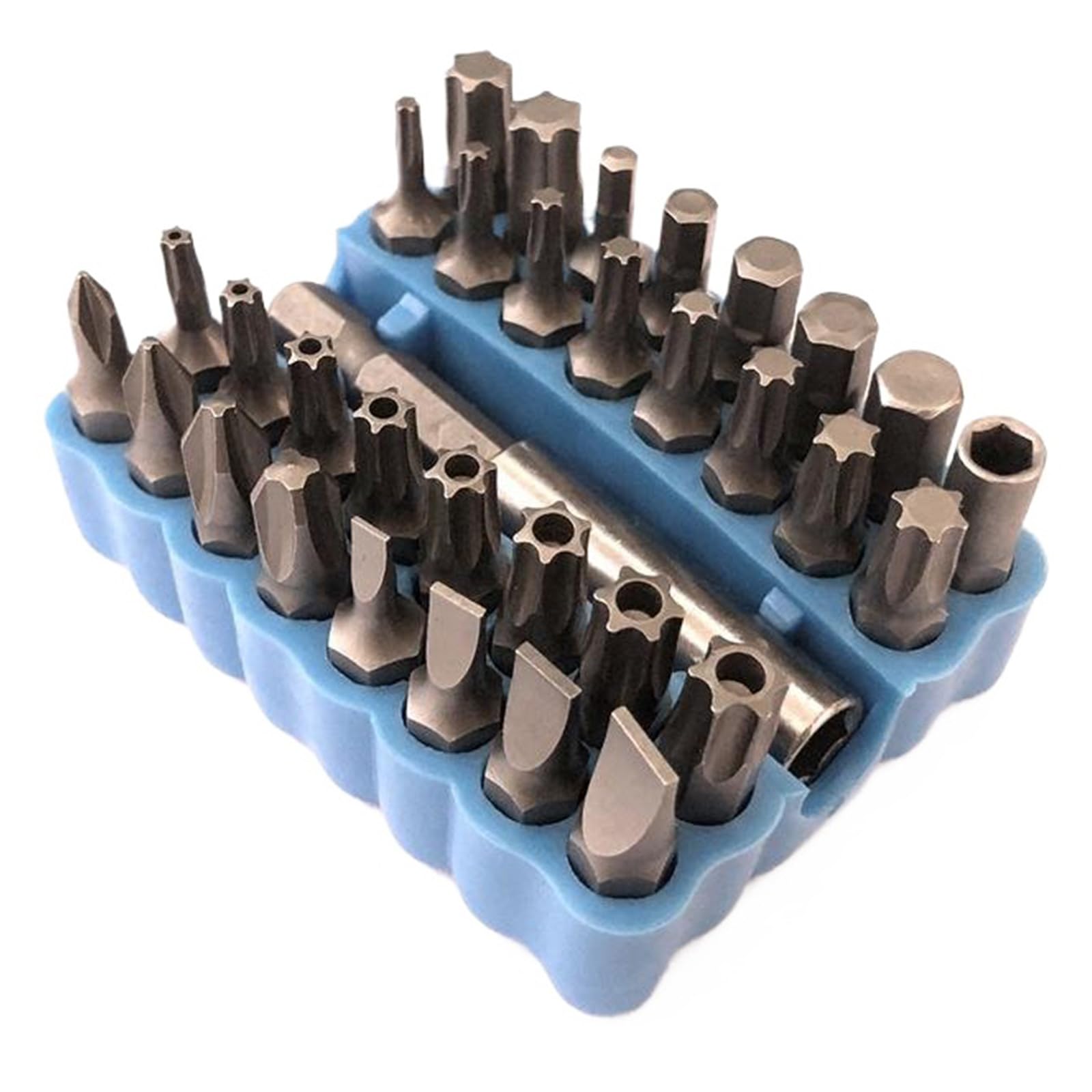 Tsophreniq Steel Security Bits With Extension Bit Holder And Quick Releasing For Accurate And Damage Proof Screwdriving Steel Screwdriver Bits
