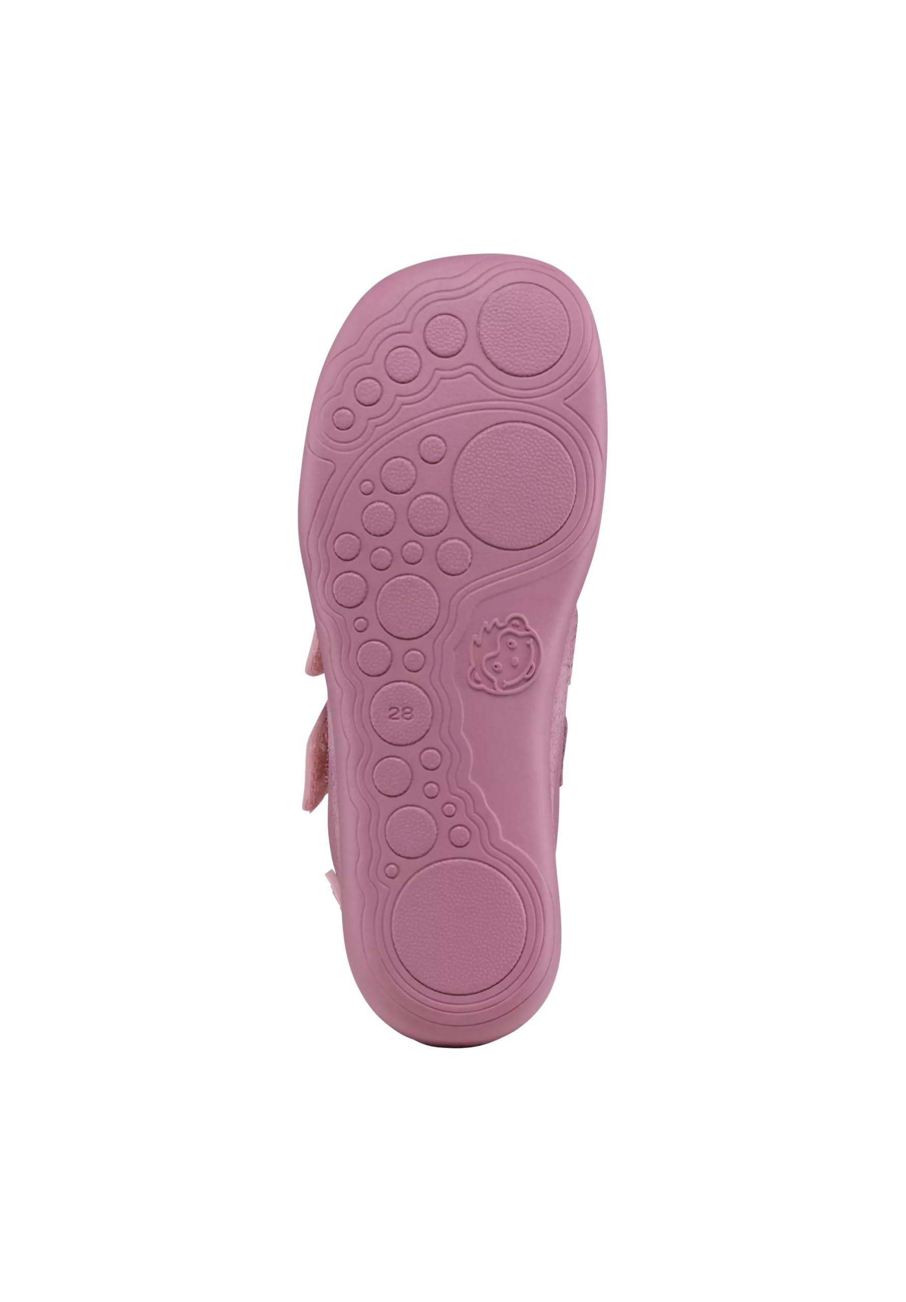 Affenzahn Scarpa Bassa Pelle Buddy con Chiusura in Strappo morbide Antiscivolo Flessibili Riflettenti per Ragazzi e Ragazze nelle Taglie 21-32