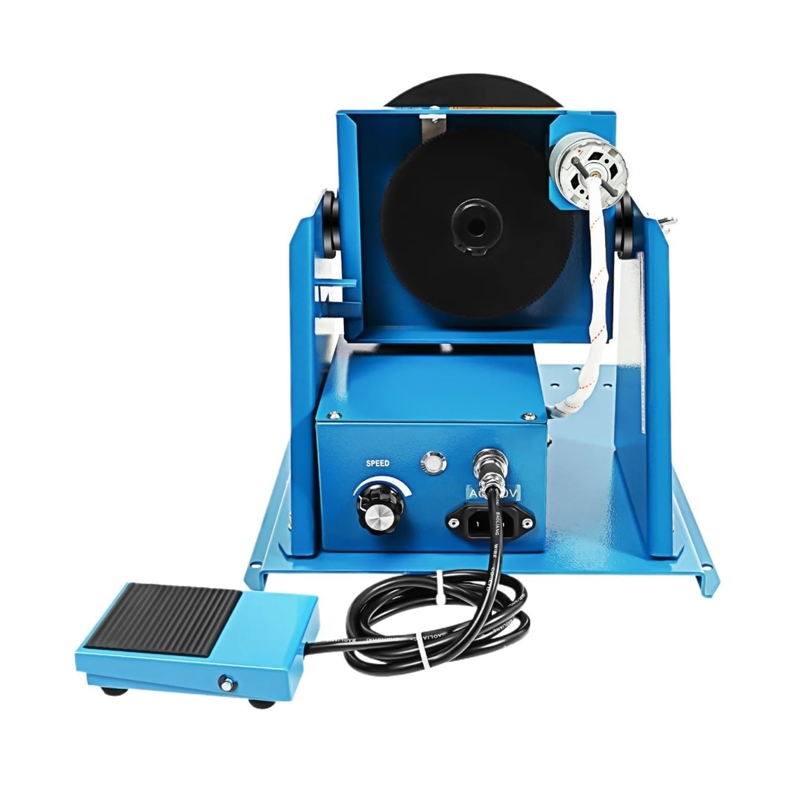 Rotary Welding Positioner Turntable Table 10W Portable Welder Positioning Machine for Small Workpieces Smooth Rotation