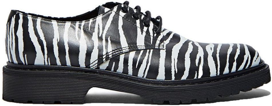 SL Paris Men's Army 25 Rub Derby #20 Zebra-Printed Calfskin YSL (9 US; 42 EU)