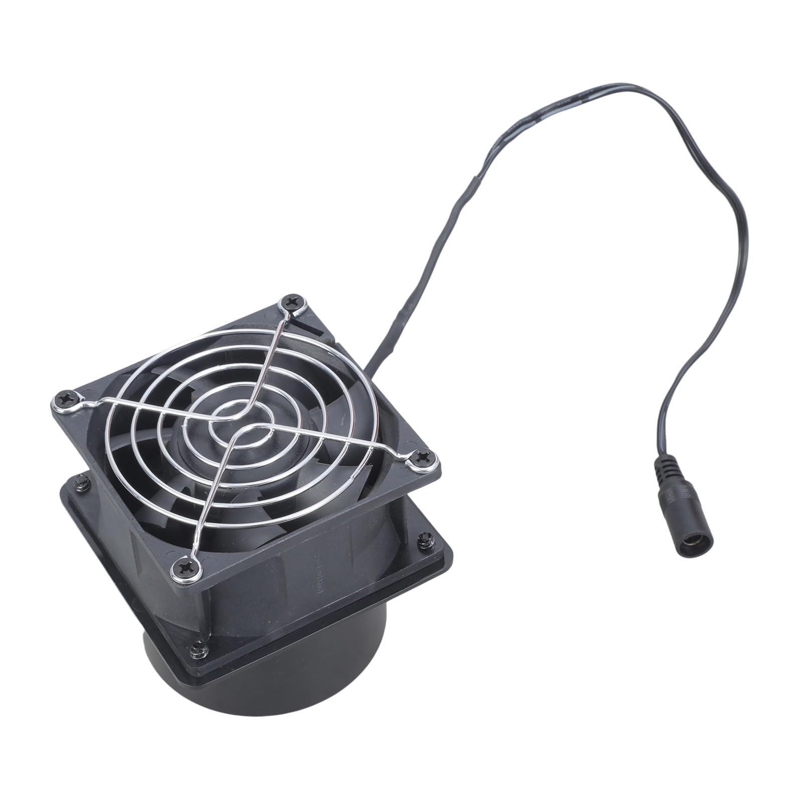 Buxuaaaa 80Mm Dc12v Exhaust Fan With Ball Bearing Motor For 3D Printer Enclosures And Diyer Soldering Air Exhaust Fumes Extractor Ventilation Blower